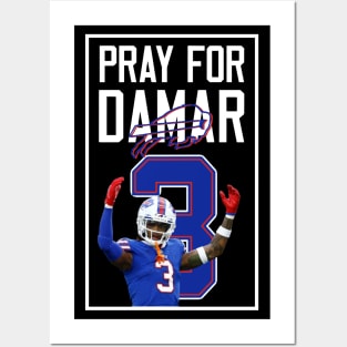 Pray for 3 damar Posters and Art